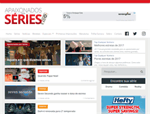Tablet Screenshot of apaixonadosporseries.com.br